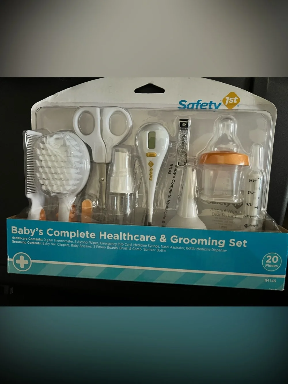 Safety 1st Baby Healthcare & Grooming Set - White and Orange